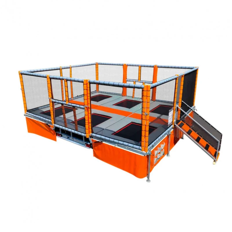 Trampoline 6 pistes